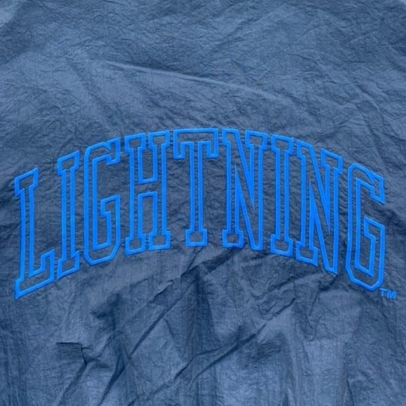 Vintage NHL Competitor Tampa Bay Lightning Nylon Bomber. Size M - Picture 7 of 8